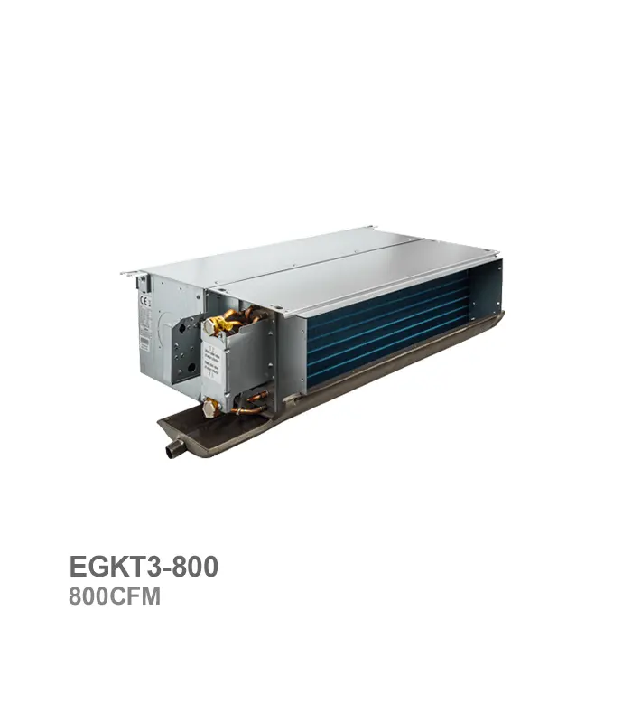 فن کویل سقفی توکار 3 ردیفه ایدن گیت مدل EGKT3-800