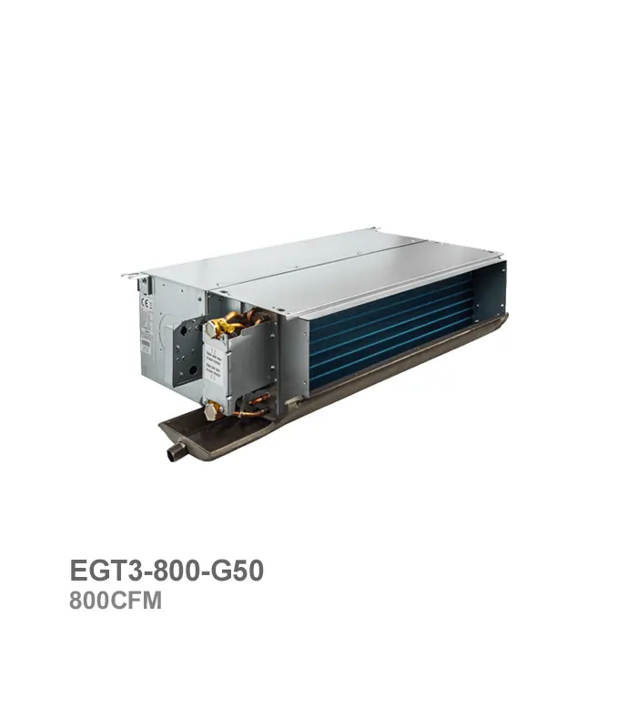 فن‌کویل کانالی توکار ایدن گیت مدل EGT3-800-G50