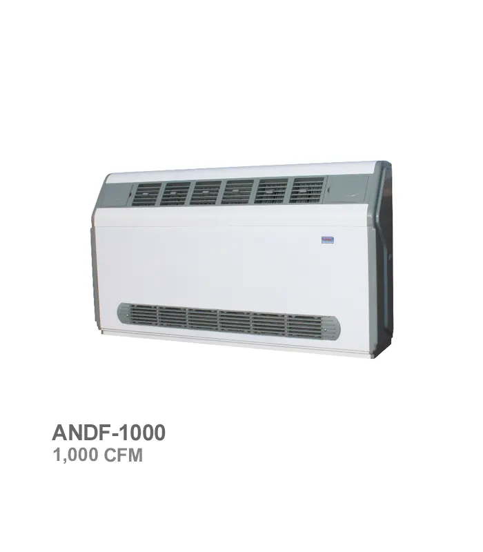 فن‌ کویل سقفی زمینی آذرنسیم مدل ANDF-1000